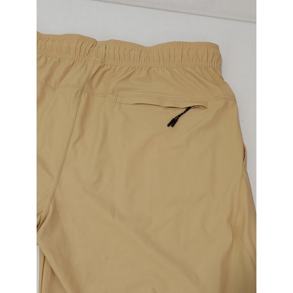Glyder Court Athletic Short 7.5" Tan Color Men's Size L (34) - Picture 5 of 12